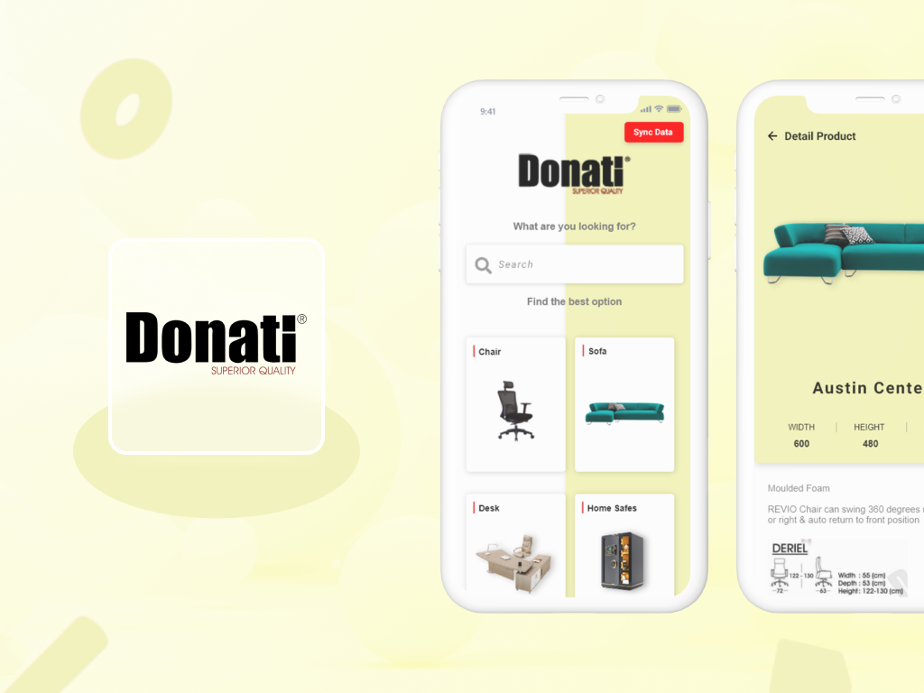 Donati Office Furniture - Catalogue Apps