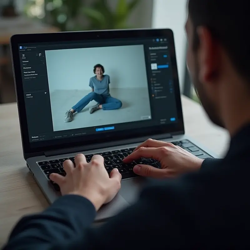 Langkah utama produksi video sinematik AI dengan Google Veo 3 berbasis prompt teks.