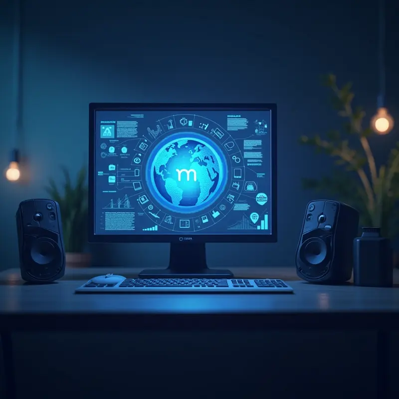 Analisis data dengan AI memberikan wawasan strategis untuk kampanye pemasaran.