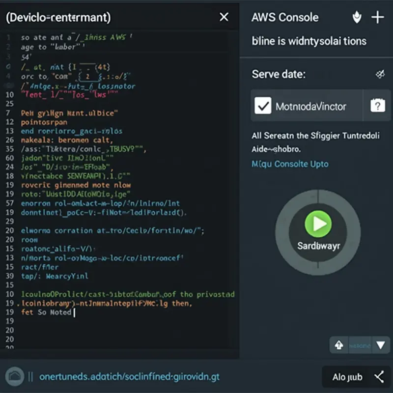 Proses awal penyiapan akun AWS dan konfigurasi IAM user sebagai prasyarat utama.