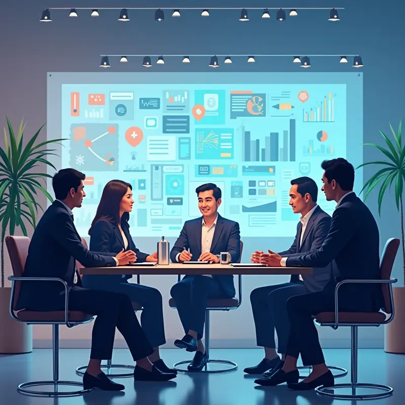 JIExpo Kemayoran tampak lengang setelah pengumuman penundaan INTI 2025.