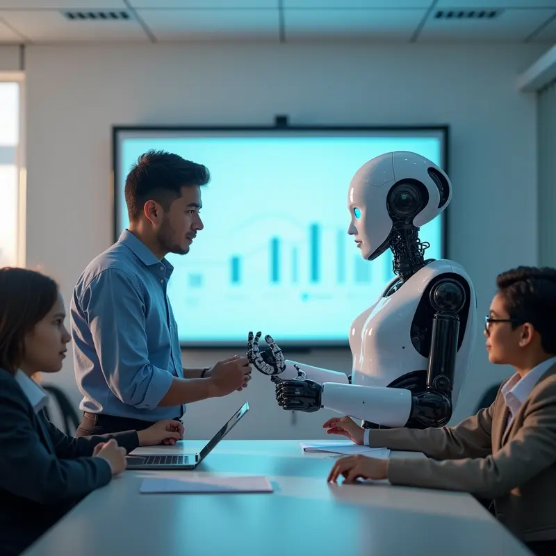Robot AI berbasis ChatGPT mengajar di kelas futuristik Uni Emirat Arab, menjadi pionir pendidikan digital.