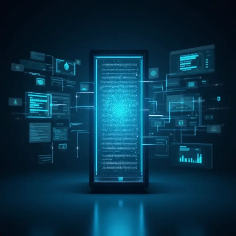 Ilustrasi perkembangan Agentic AI di laboratorium riset internasional sebagai lompatan baru dalam kecerdasan buatan.