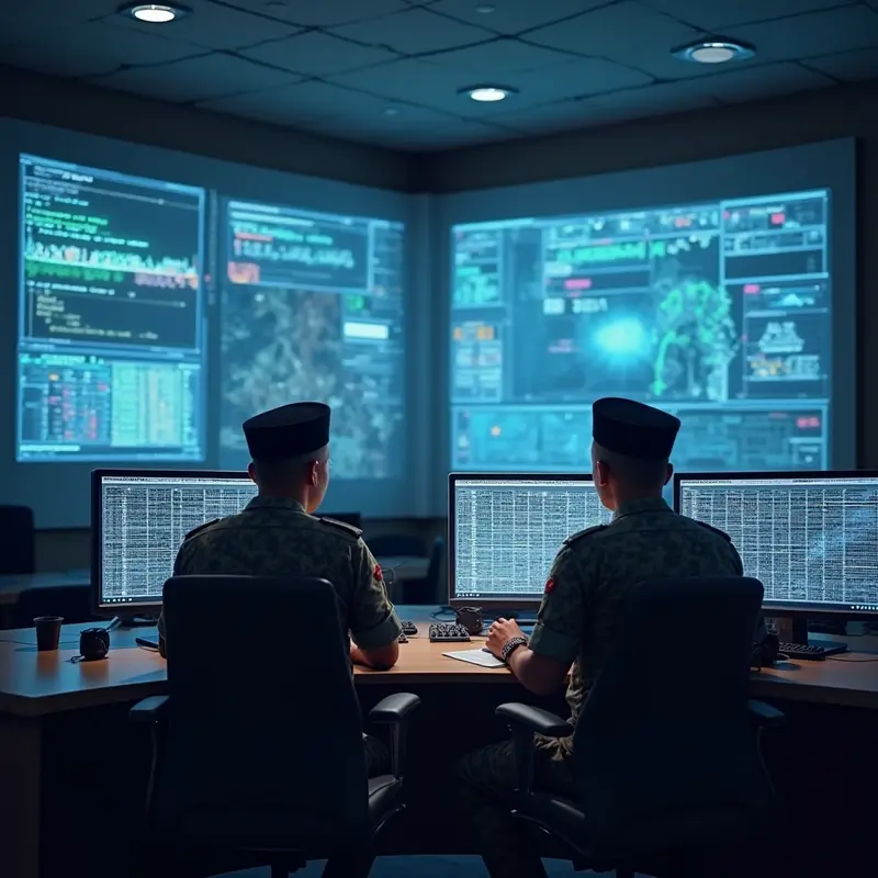 Modernisasi alutsista dan organisasi TNI dengan adopsi teknologi mutakhir.