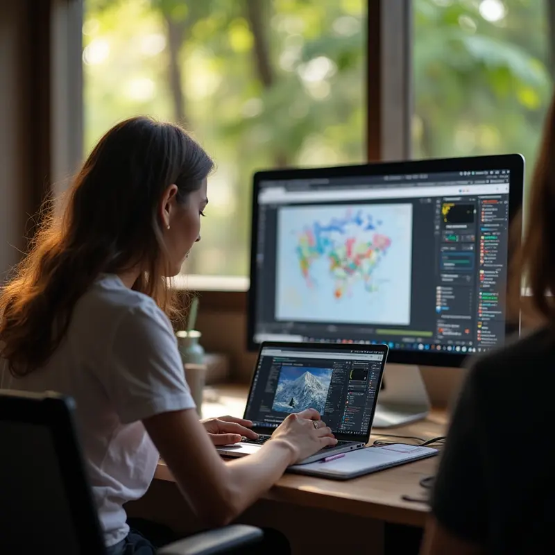 Pelaku UMKM Bali mengikuti pelatihan digitalisasi dengan aplikasi berbasis AI.