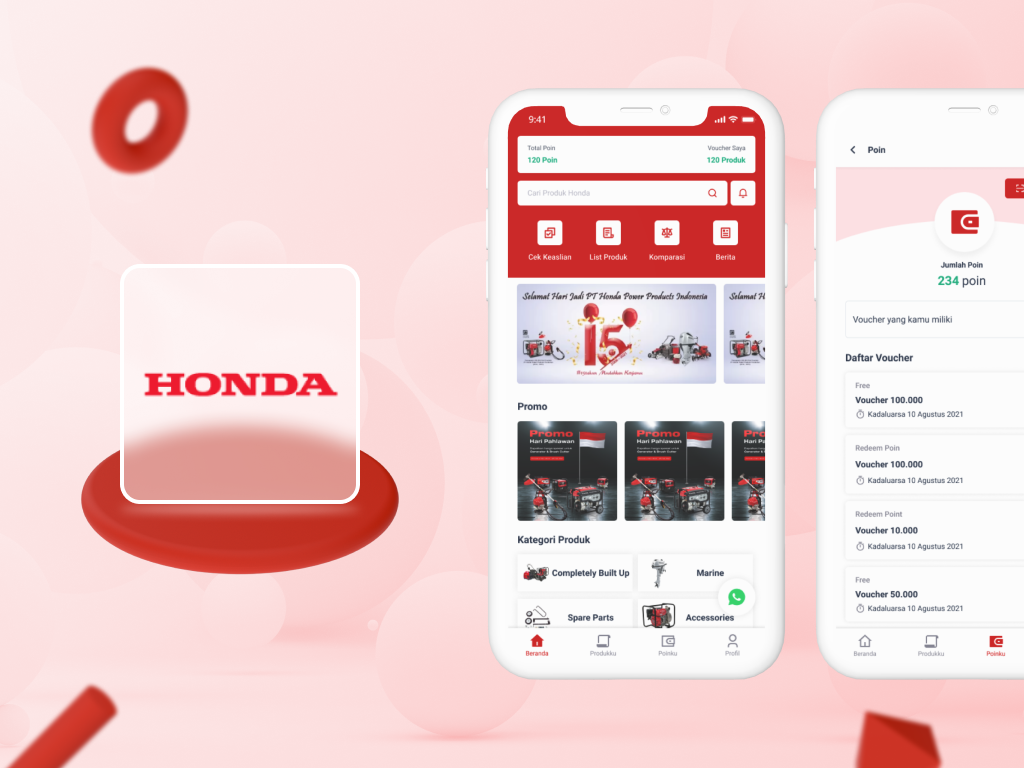 Honda Power Product Indonesia - Barcode System