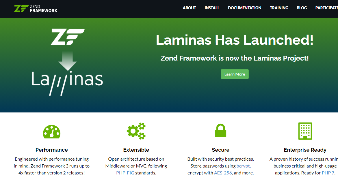 framework PHP Zend