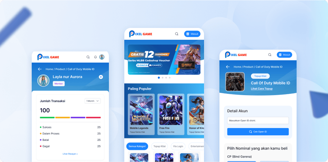 Aplikasi Top Up game